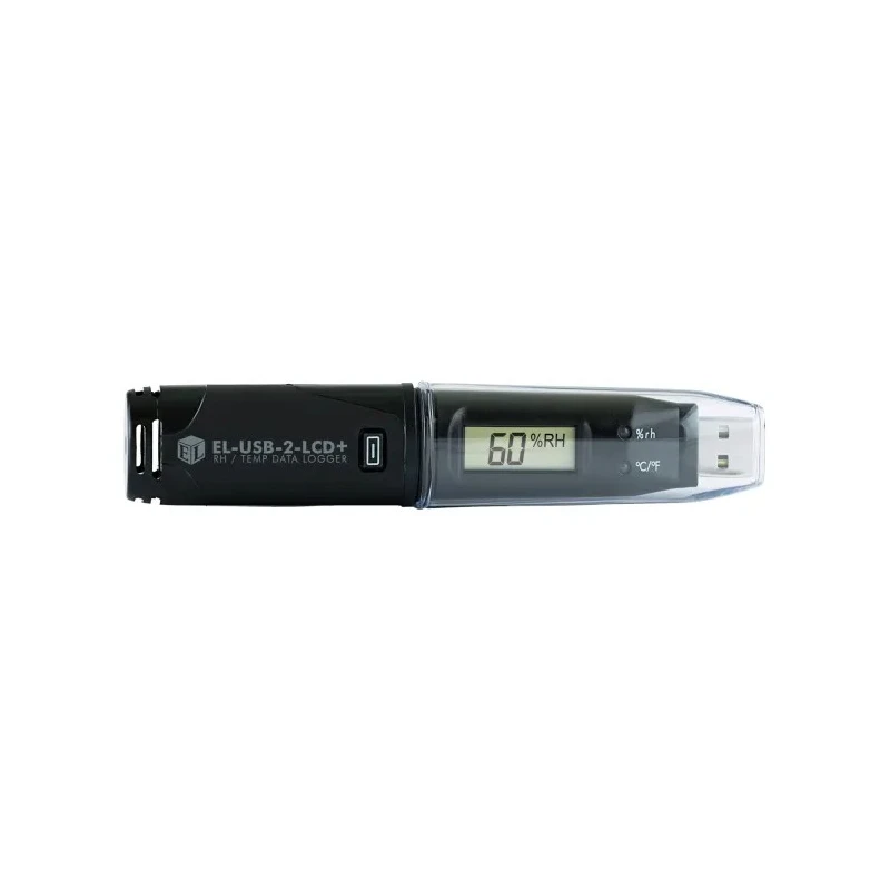 Lascar Temperature & Humidity Data Logger USB Interface IP67 EL-USB-2-LCD+