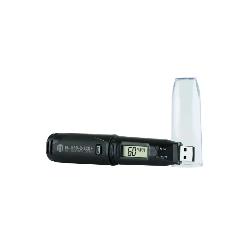 Lascar Temperature & Humidity Data Logger USB Interface IP67 EL-USB-2-LCD+