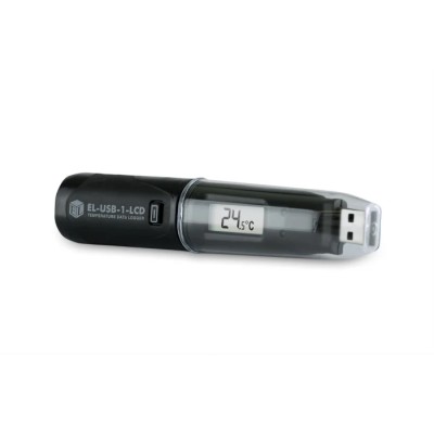 Lascar Temperature Data Logger EL-USB-1-LCD USB Interface, ±0.5°C Accuracy, IP67 Rated EL-USB-1-LCD