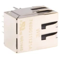 Wurth Elektronik RJ45 Connector Female Through Hole Shielded 1 Port 8 Way RJ45
