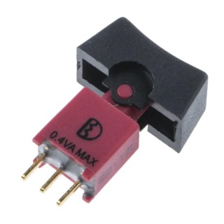 RS PRO Sub-Miniature Panel Mount SPDT Rocker Switch On-Off-On With IP67 Protection 400mA 250V AC 20V DC 734-6883