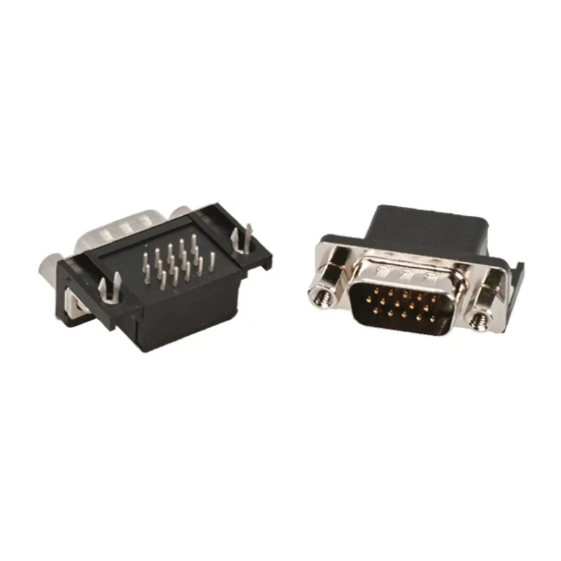 Amphenol ICC 15 Way Right Angle 2.29 mm Pitch Through Hole D-Sub Connector Male 10090926-P154VLF