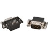 Amphenol ICC 15 Way Right Angle 2.29 mm Pitch Through Hole D-Sub Connector Male 10090926-P154VLF