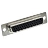 Amphenol ICC 44 Way Straight 2.29 mm Pitch Panel Mount D-Sub Connector Female 10090770-S444ALF