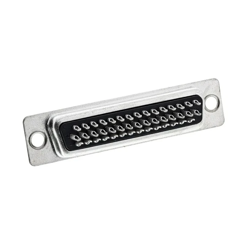 Amphenol ICC 44 Way Straight 2.29 mm Pitch Panel Mount D-Sub Connector Female 10090770-S444ALF