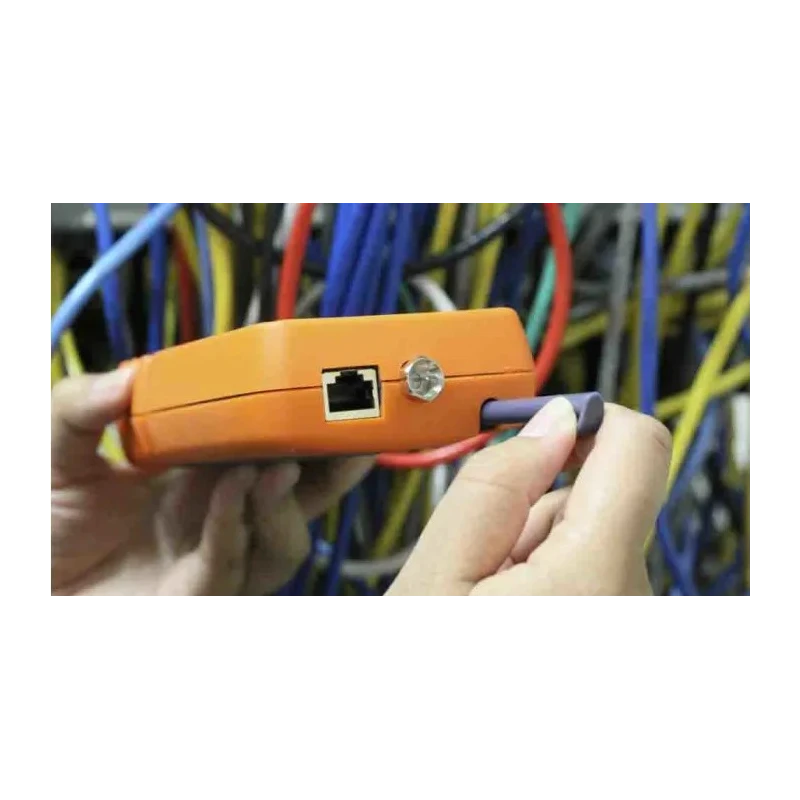 Tempo Network Cable Tester Coaxial, STP, UTP Battery Powered Touch Screen NC-500