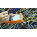 Tempo Network Cable Tester Coaxial, STP, UTP Battery Powered Touch Screen NC-500