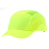 JSP Yellow Short Bump Cap High Density Polyethylene Adjustable Slip Ratchet Hardcap A1+ ABS000-001-500