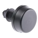 Herga Compact Air Bellows Black Polyvinyl Chloride 65mm Nominal Diameter 4 mm Port Size 6433-ZA00