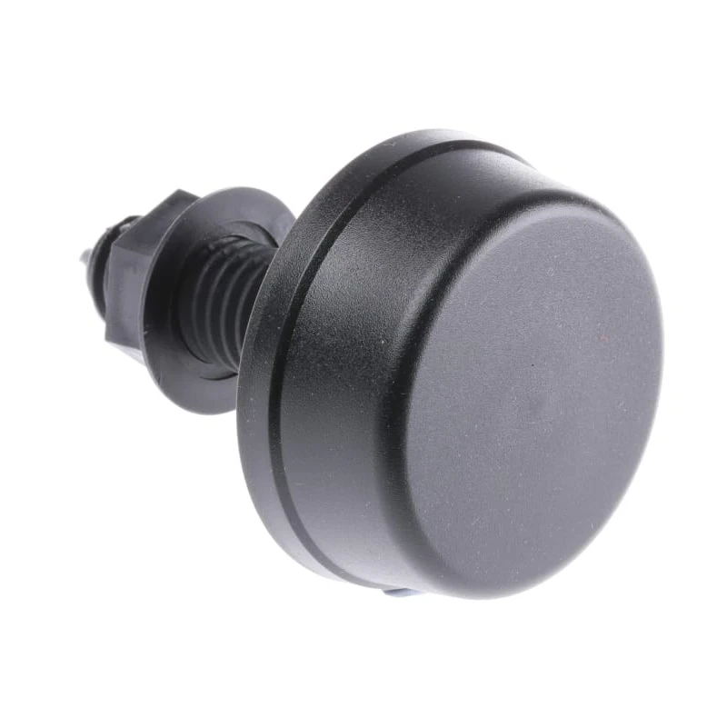 Herga Compact Air Bellows Black Polyvinyl Chloride 65mm Nominal Diameter 4 mm Port Size 6433-ZA00