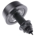 Herga Compact Air Bellows Black Polyvinyl Chloride 65mm Nominal Diameter 4 mm Port Size 6433-ZA00