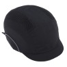 JSP Black Micro Bump Cap High Density Polyethylene Adjustable Slip Ratchet Hardcap A1+ Head Size 52-65 cm ABT000-001-100