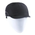 JSP Black Micro Bump Cap High Density Polyethylene Adjustable Slip Ratchet Hardcap A1+ Head Size 52-65 cm ABT000-001-100