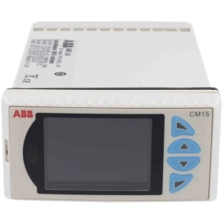 ABB CM15 Panel Mount Process Indicator 2 Input 2 Output Relay Analogue 264V AC On-Off CM15
