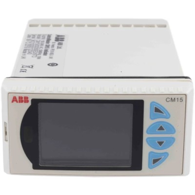 ABB CM15 Panel Mount Process Indicator 2 Input 2 Output Relay Analogue 264V AC On-Off CM15