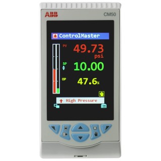 ABB CM50 Panel Mount Controller 2 Input 5 Output Digital Analogue Relay 264V AC On-Off CM50