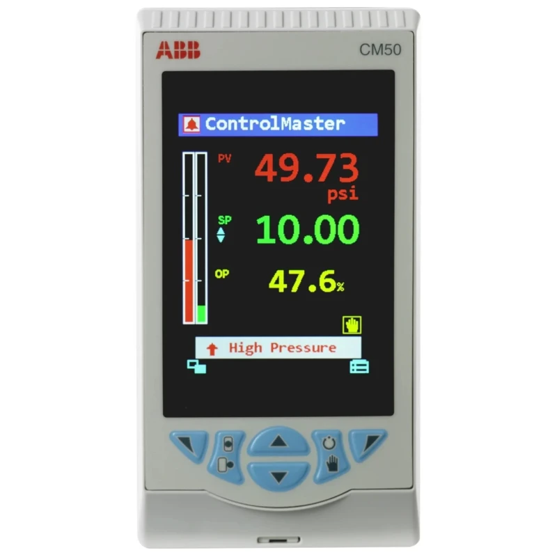 ABB CM50 Panel Mount Controller 2 Input 5 Output Digital Analogue Relay 264V AC On-Off CM50