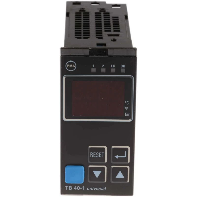 P.M.A TB40-100-0000D-000 Panel PID Temperature Controller 1 Input, 3 Output Relay, 260V AC, Multi Line Display