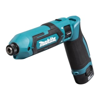 Makita 7.2 V Cordless Screwdriver 25 Nm Torque, 2450 RPM, Brushed Motor TD022DSE