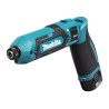 Makita 7.2 V Cordless Screwdriver 25 Nm Torque, 2450 RPM, Brushed Motor TD022DSE