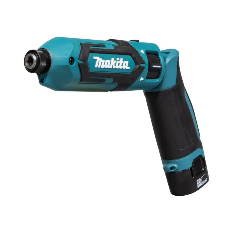 Makita 7.2 V Cordless Screwdriver 25 Nm Torque, 2450 RPM, Brushed Motor TD022DSE