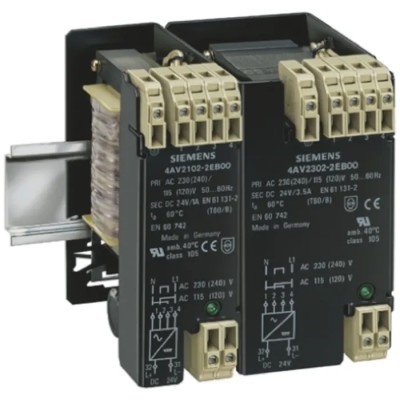 Chinfa Linear DIN Rail Power Supply 243.8V AC Input 24V DC, 1 A Output, 24W Power 4AV2102-2EB00-0A