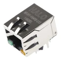 Halo Electronics FastJack Series RJ45 Connector Female Through Hole UTP Shield Straight 1 Port 8 Way 