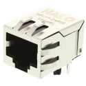 Halo Electronics FastJack Series RJ45 Connector Female, Through Hole UTP Shield Straight 1 Port RJ45 