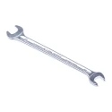STAHLWILLE Double Open End Wrench Metric 140mm Overall Length Alloy Steel Chrome Finish 15° Opening Angle 40030810