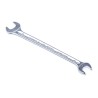 STAHLWILLE Double Open End Wrench Metric 140mm Overall Length Alloy Steel Chrome Finish 15° Opening Angle 40030810