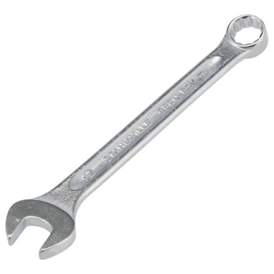 STAHLWILLE Combination Spanner 10 mm, 125mm Overall Length, Chrome Finish, Alloy Steel 40081010