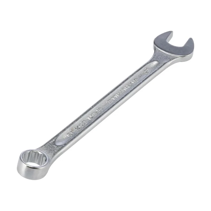 STAHLWILLE Combination Spanner 10 mm, 125mm Overall Length, Chrome Finish, Alloy Steel 40081010