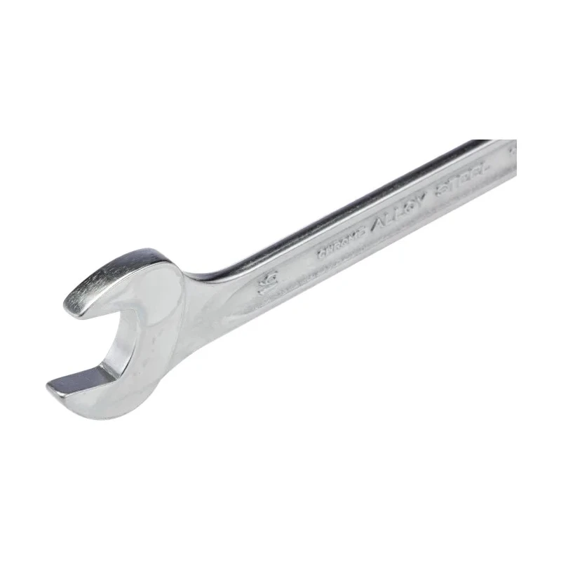 STAHLWILLE Combination Spanner 16 mm, Chrome Alloy Steel, 180mm Length, 15° Offset Angle 40081616