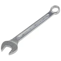 STAHLWILLE Combination Spanner 17 mm, 190 mm Overall Length, Chrome Finish, Alloy Steel 40081717