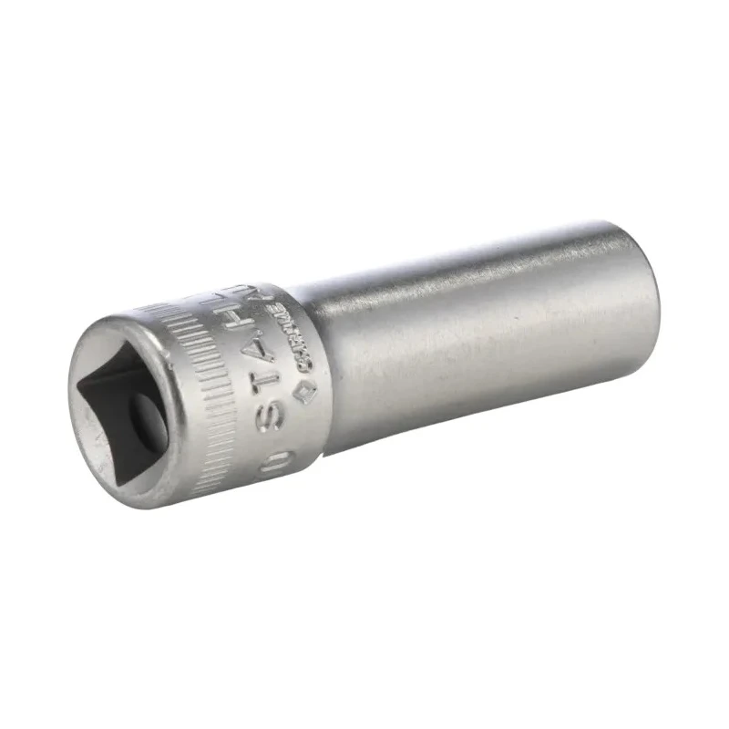 STAHLWILLE 3/8 in Drive 10 mm 12 Point Square Chrome-Plated Steel Socket 54mm Overall Length 02020010