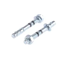 RawlPlug Carbon Steel Bolt Anchor 10 mm x 95 mm Zinc Plated Through Bolt Anchor R-XPT-10095/25