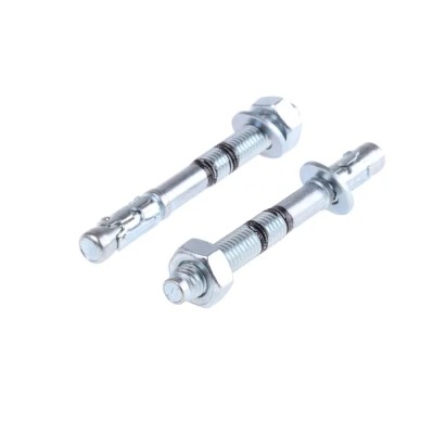 RawlPlug Carbon Steel Bolt Anchor 10 mm x 95 mm Zinc Plated Through Bolt Anchor R-XPT-10095/25