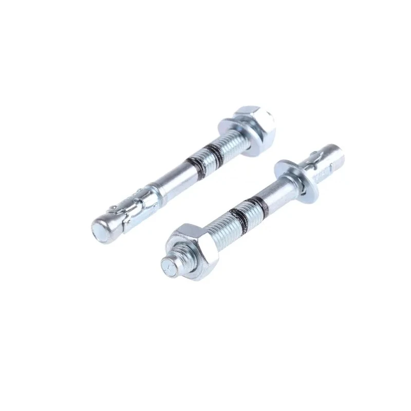 RawlPlug Carbon Steel Bolt Anchor 10 mm x 95 mm Zinc Plated Through Bolt Anchor R-XPT-10095/25