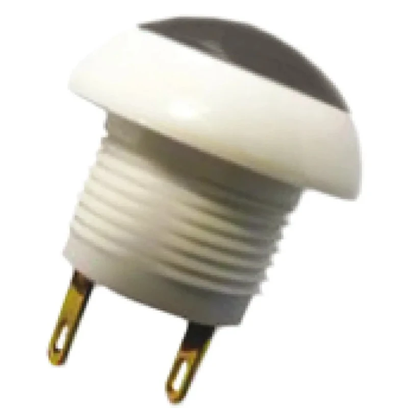 Otto P9 Series Momentary Push Button Switch, Panel Mount, DPDT, Black LED, IP64, 12 mm Cutout, 28 V dc 115 V ac P9-113192