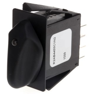 Otto 3 Position DPDT Thermoplastic Housing Rotary Switch 20A, 110V AC, 28V DC R2AB4455C1N2