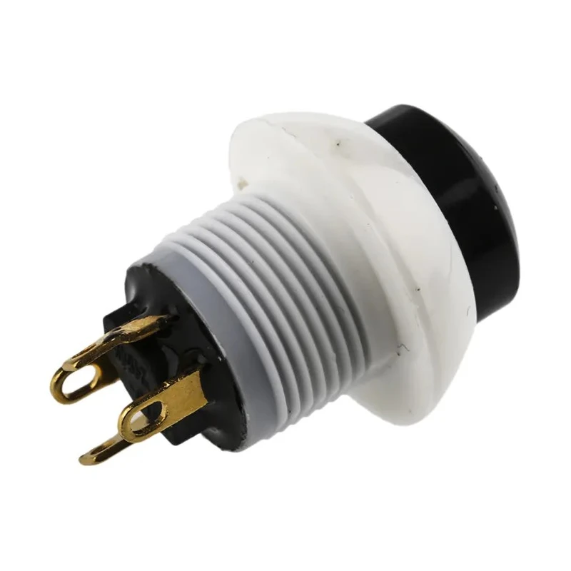 Otto P9 Series Push Button Switch Momentary Panel 12 mm Cutout DPDT Black LED IP64 28 V dc 115 V ac P9-213192