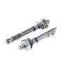 RawlPlug Carbon Steel Through Bolt Anchor 10 mm Thread Size x 80 mm Length R-XPT-10080/10