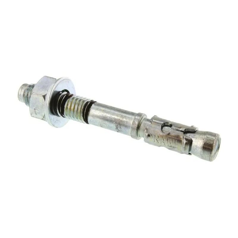 RawlPlug Carbon Steel Through Bolt Anchor 10 mm Thread Size x 80 mm Length R-XPT-10080/10