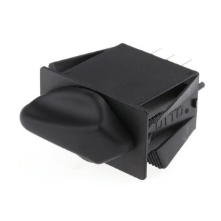 Otto 3 Position DPDT Rotary Switch 20A, Maintained Momentary, Panel Mount R2AB4455NNNN