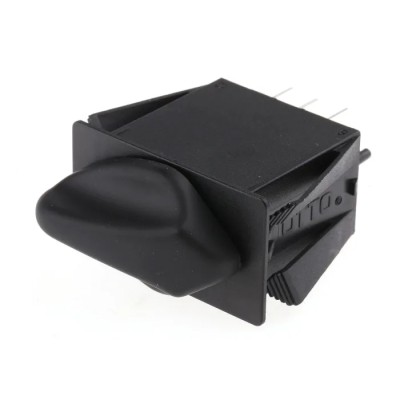 Otto 3 Position DPDT Rotary Switch 20A, Maintained Momentary, Panel Mount R2AB4455NNNN