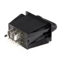 Otto 3 Position DPDT Rotary Switch 20A, Maintained Momentary, Panel Mount R2AB4455NNNN