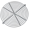 RS PRO Stainless Steel Finger Guard for 172 mm Fans, Black Finish, Hole Spacing 162 mm, Height 154.43 mm, Depth 737-4011