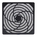 RS PRO Polyurethane Fan Mounted Filter ABS Frame for 120 mm Fans 122mm x 122mm x 7.1mm 737-4077