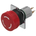 EAO 01 Series Maintained Emergency Stop Push Button Panel Mount 16mm Cutout SPDT IP65 51-253.026