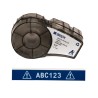 Brady White on Blue White Label Printer Tape, 6.4 m Length, 12.7 mm Width, 12.7 mm Label Length, M21-500-595-BL